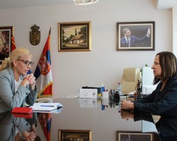 Sastanak ministarke pravde Maje Popović sa predsednicom Advokatske komore Srbije 