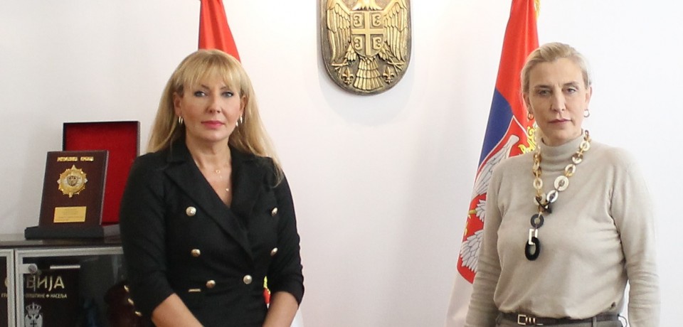Minister Popović meets with the Bailiffs Chamber President